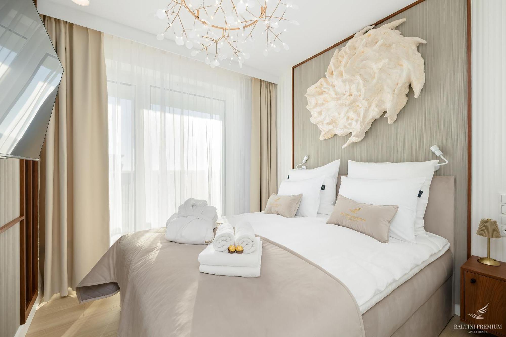 Baltini Premium Apartament Polanki Aqua Kolobrzeg Oda fotoğraf