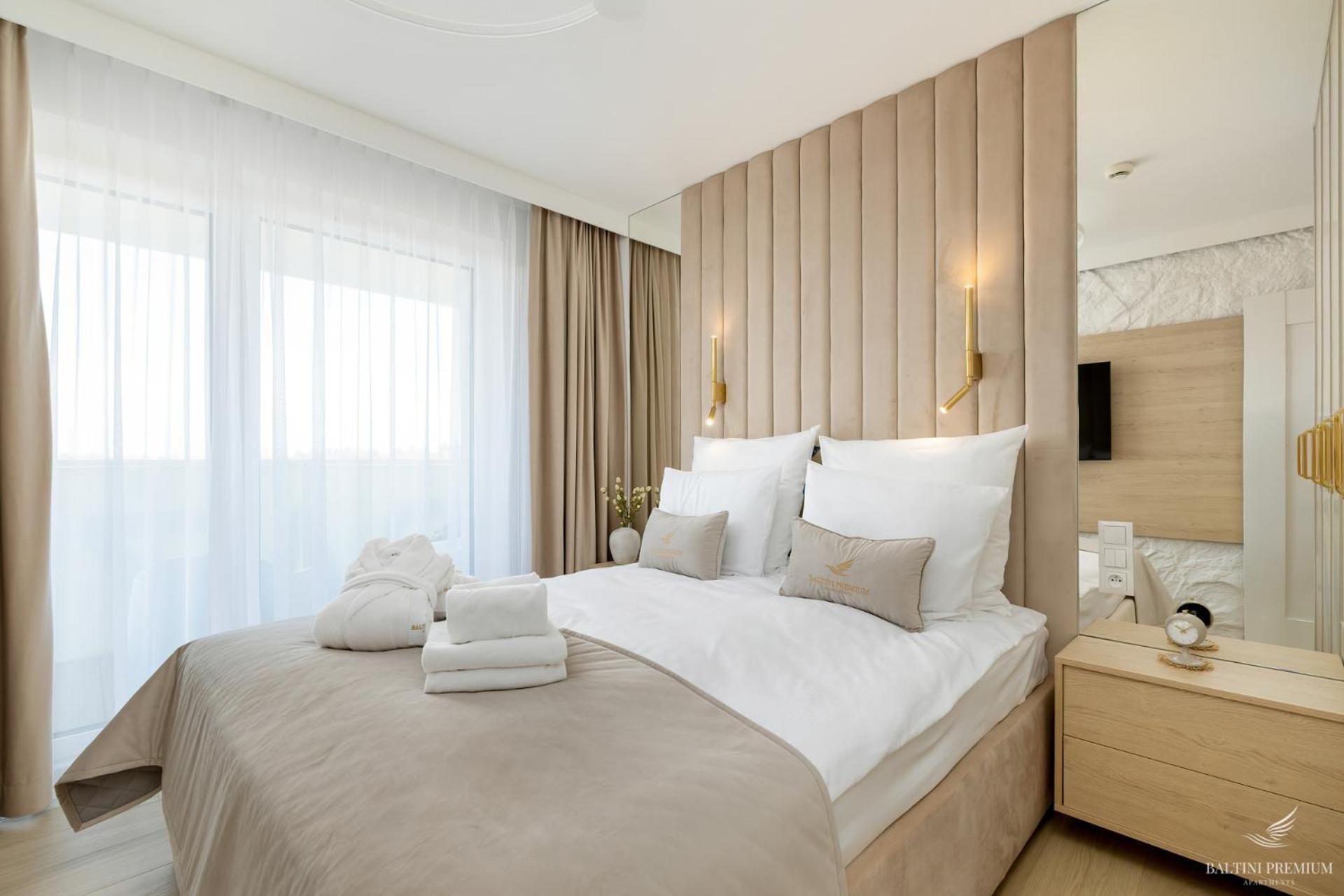Baltini Premium Apartament Polanki Aqua Kolobrzeg Oda fotoğraf